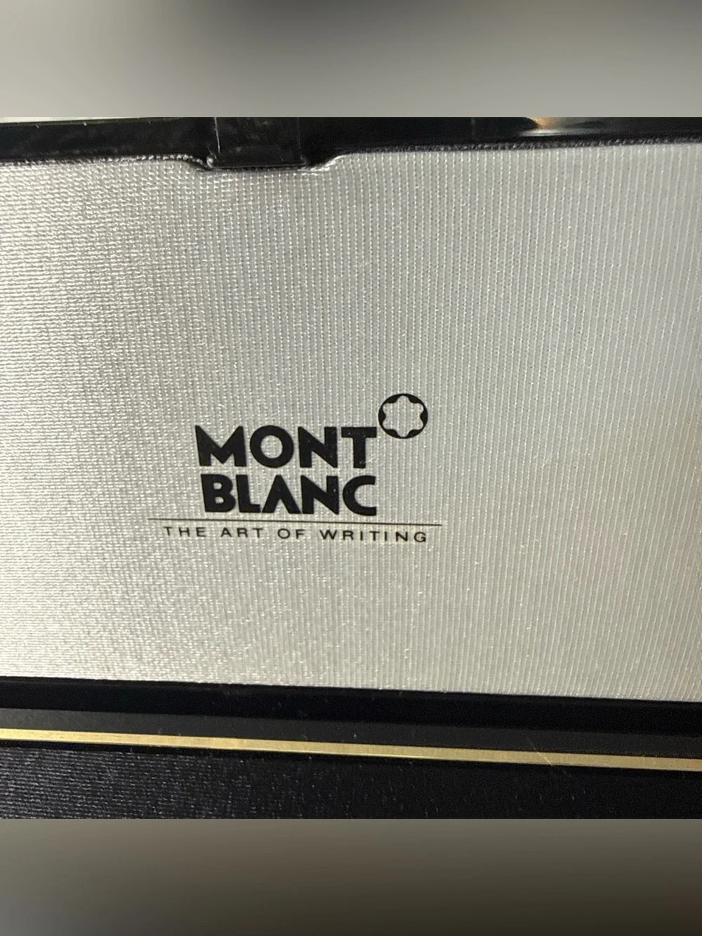 1980s Original Montblanc Box for 2 Meisterstuck Fountain Pen Box
